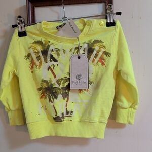 Fred Mello Kids Yellow Sweatshirt